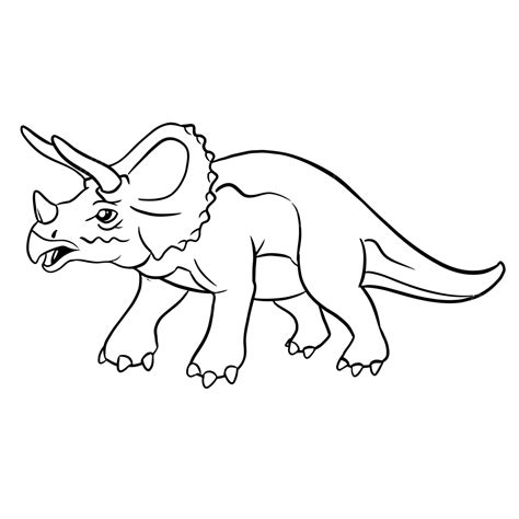 Triceratops Dinosaurs, Dinosaur Drawing, Rat Drawing, Dino Drawing PNG ...