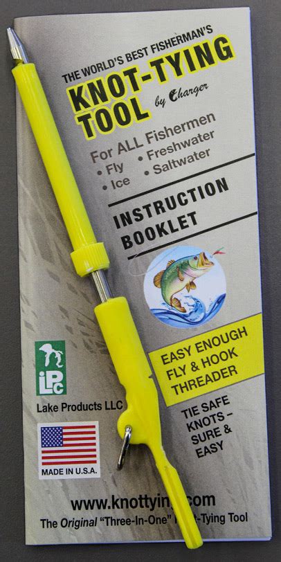 Fisherman's 3-in-1 Knot-Tying Tool - Lake Products LLC