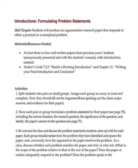 Sample Statement Of The Problem In Thesis Proposal Example - Thesis Title Ideas for College