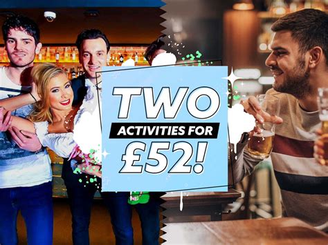 Two Stag Do Activities ONLY £54pp