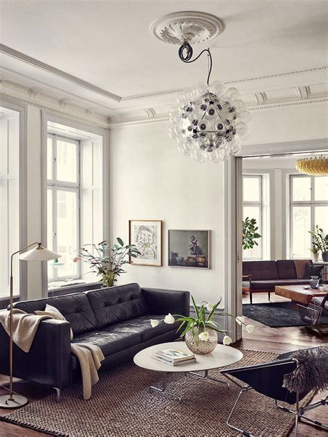 5 Black Leather Sofas, Or 'We Found What Your Living Room Was Missing'