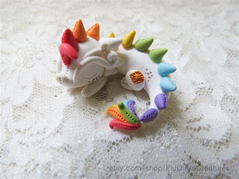 when i call — Cute Polymer Clay Dragon Miniature Figurine in...