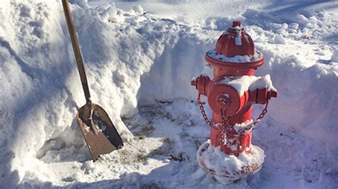 How "adopting a fire hydrant" helps firefighters protect you this winter