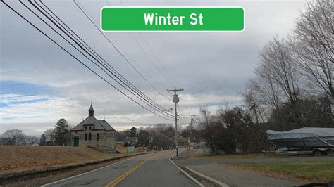 ⁴ᴷ⁶⁰ Driving Winter Street in Framingham, Massachusetts - YouTube