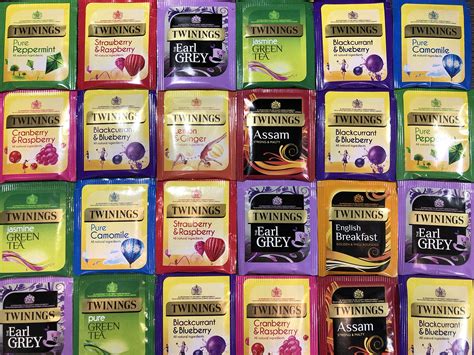 Buy Twinings Tea Refill Box 10 Assorted Flavours, 100 Individually Wrapped Enveloped Tea Bags ...