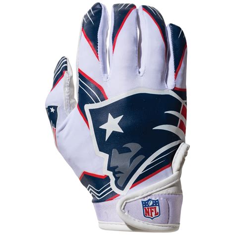 Franklin Sports NFL New England Patriots Youth Football Receiver Gloves ...