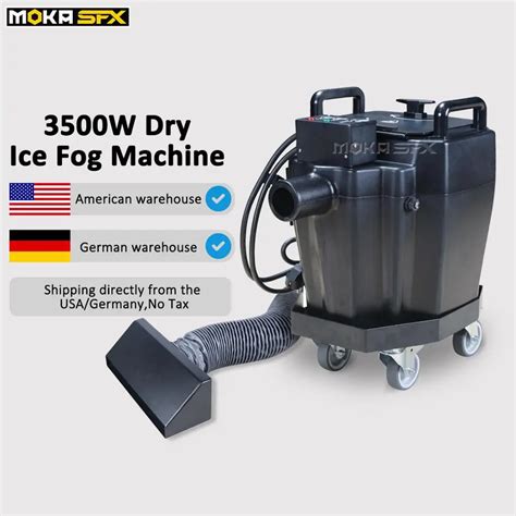 Germany local warehouse Stage 3500W dry ice machine Low Lying Fog ...