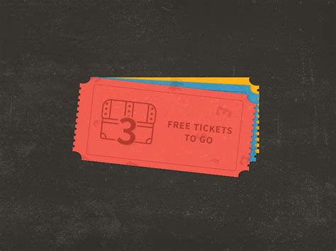 Tickets PSD Freebie | Psd freebies, Ticket template, Photoshop freebies