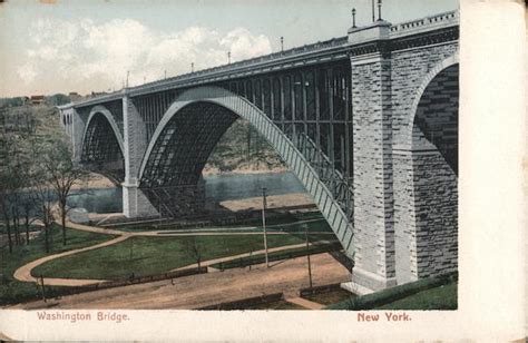 Washington Bridge New York, NY Postcard