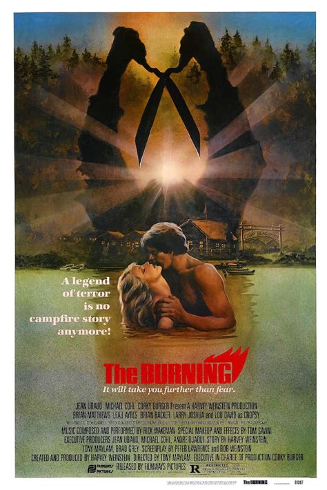 THE BURNING Movie POSTER Horror Slasher Rare - Etsy