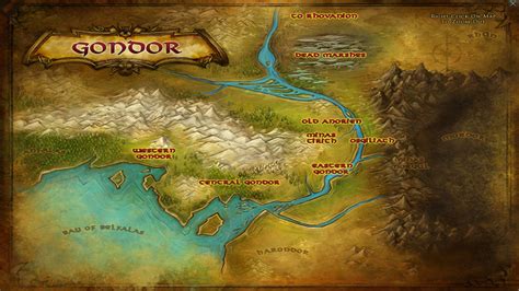 The maps of Minas Tirith - LOTRO Update 17 beta - Lina's biscuity burrow