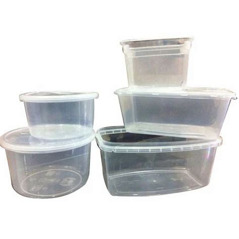 Ice Cream Plastic Transparent Container at Rs 6/piece | Ice Cream ...