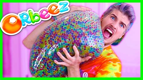 GIANT ORBEEZ STRESS BALL! - YouTube