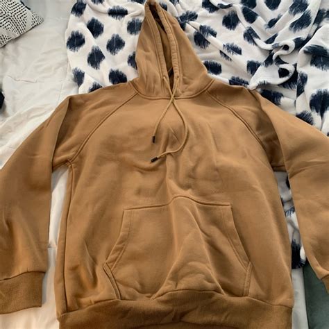 Tops | Tan Oversized Hoodie | Poshmark