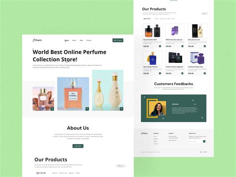 E-commerce Landing Page by JAHID ‌ on Dribbble