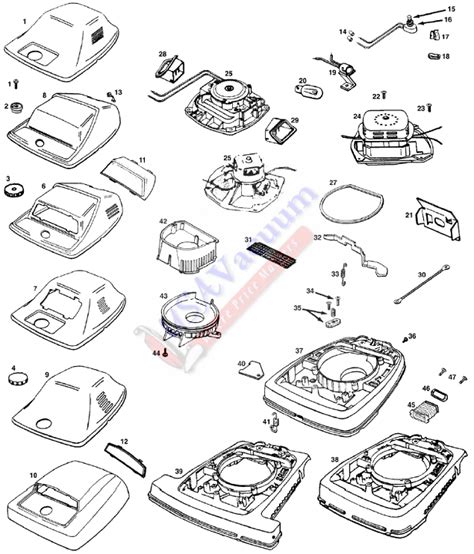 Sanitiare S663 Professional Upright Vacuum Cleaner Parts | USA Vacuum