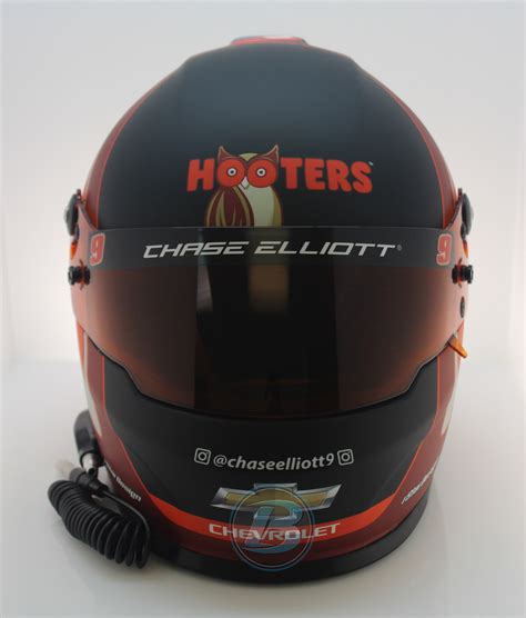 Chase Elliott 2020 HOOTERS Full Size Replica Helmet