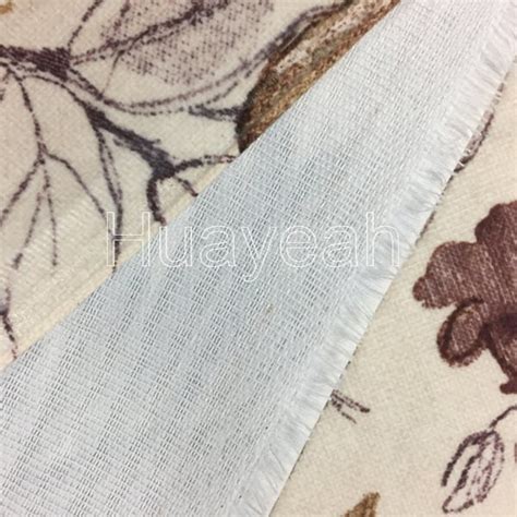 leaf pattern print fabrics with soft touch - huayeah fabric