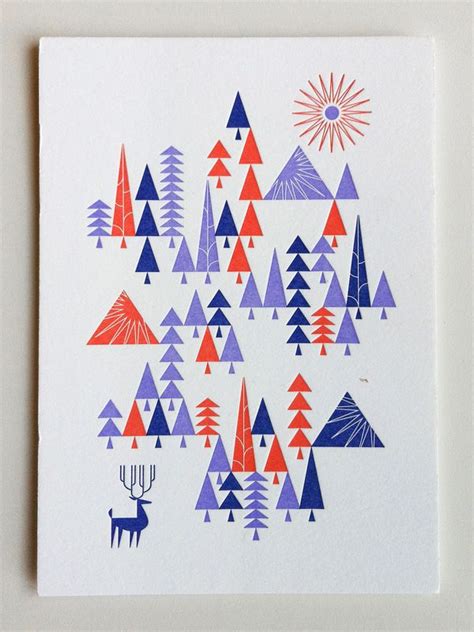 66 best Christmas cards - Modern influenced inspiration images on ...