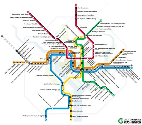 “Swarovski Crystal City”? If Metro sells station naming rights, might the map one day look like ...