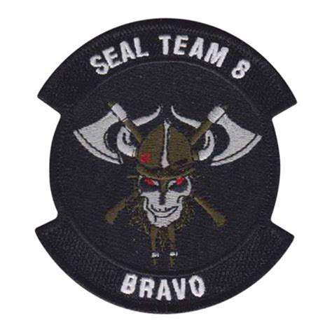 Bravo PLT Seal Team 8 Patch | Bravo Platoon Patches