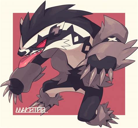 Obstagoon - Pokémon - Image by mako makotoo #2656077 - Zerochan Anime ...