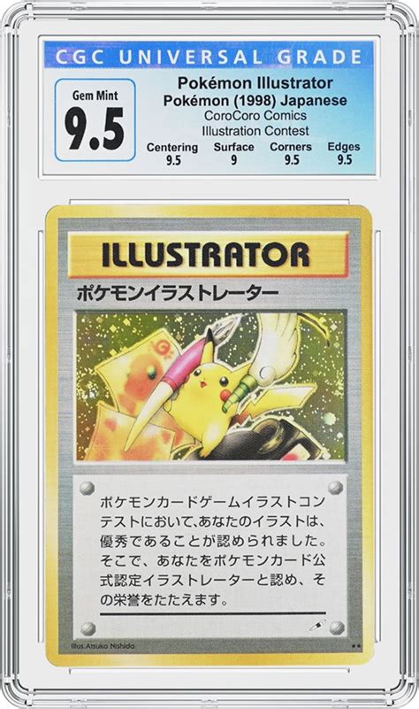 Pokémon Illustrator Card Certified by CGC Trading Cards Realizes $672,000 in Goldin Sale | CGC