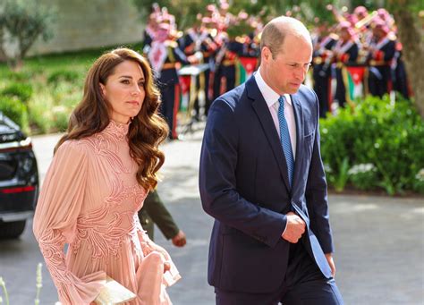 The Prince and Princess of Wales Attend Wedding of Crown Prince Hussein ...