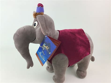 Disney Store Aladdin Abu as an Elephant 14"x 16" Plush Stuffed Toy New with Tags - Plush Toys