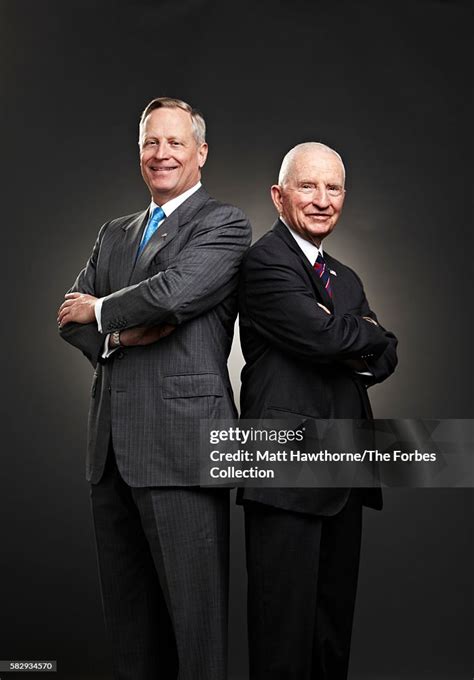 Ross Perot and Ross Perot, Jr. News Photo - Getty Images