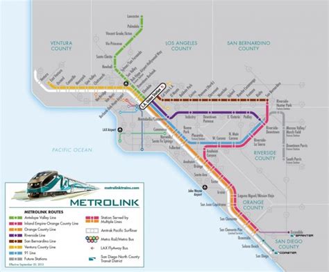 Union Station Los Angeles Metrolink Map – Map Of Usa District ...