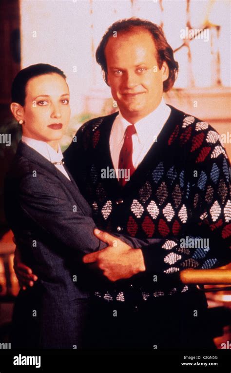 CHEERS BEBE NEUWIRTH as Dr Lilith Sternin-Crane, KELSEY GRAMMER as Dr Frasier Crane Stock Photo ...