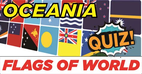 Can You Identify These Flags of Oceania Quiz? - IQuTest.com