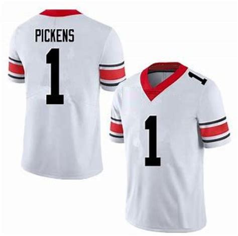 George Pickens Georgia Bulldogs Style Throwback Jersey – Best Sports ...