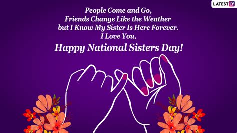 Sister's Day 2023 Images & HD Wallpapers for Free Download Online: Wish Happy Sister's Day With ...