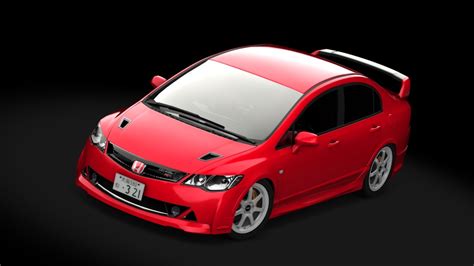 MRN Honda Civic FD2 Mugen RR / BIFF Racing