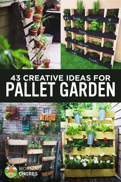 43 Gorgeous DIY Pallet Garden Ideas to Upcycle Your Wooden Pallets