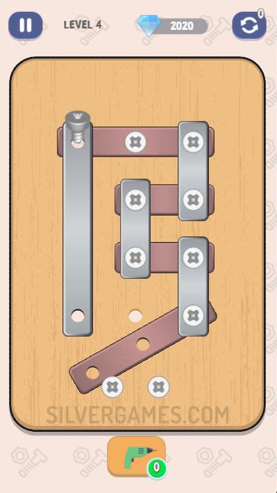 Nuts & Bolts - Screw Puzzle - Play Online on SilverGames 🕹️