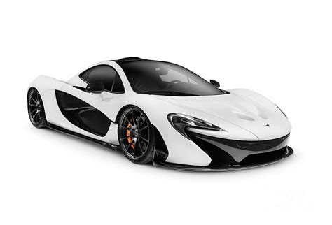 Mclaren P1 Black And White