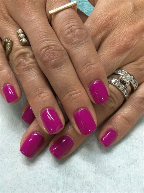 Fun summer Bright Pink Purple gel nails | Purple gel nails, Purple and pink nails, Purple nail ...