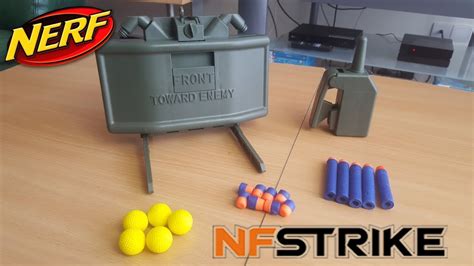 MINE CLAYMORE NERF nfstrike test et présentation en français - YouTube