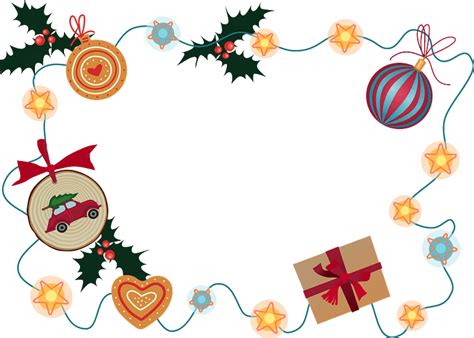 Christmas border clipart. Free download transparent .PNG | Creazilla