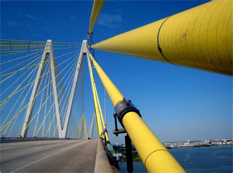 The Fred Hartman Bridge in Baytown Texas