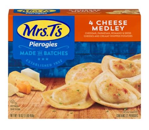 Mrs. T's® Four Cheese Medley Pierogies, 16 oz - QFC