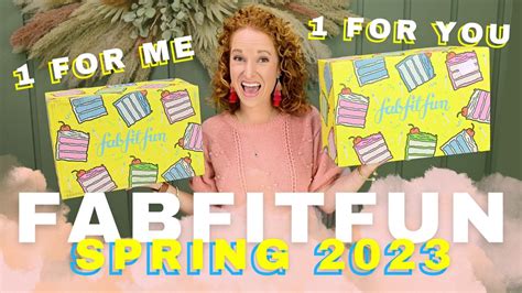 FabFitFun Spring 2023 | Double Unboxing + FabFitFun Giveaway - The Pink Envelope