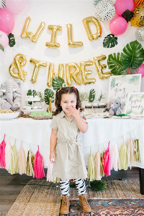 “Welcome to the Jungle!” – Unpacified | Third birthday girl, Girls birthday party themes, 3rd ...