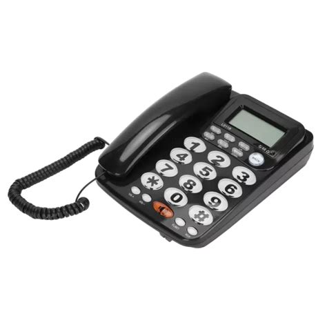 DESK PHONE CALLER ID Large Buttons Tilt Display Corded OCH £24.25 ...