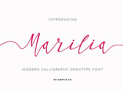 Greek Script Font Modern Calligraphy Marilia by Konstantina Louka on Dribbble