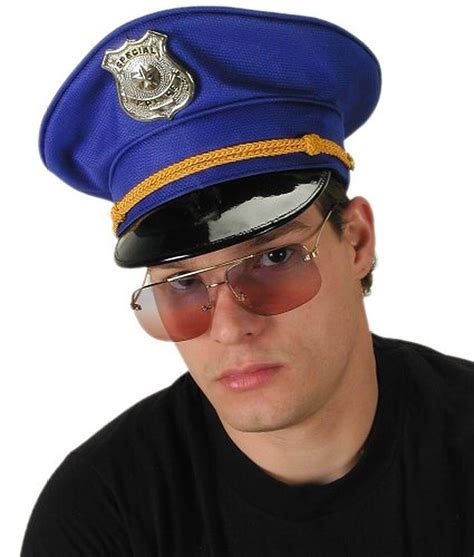 Police Officer Adult Costume Hat - Walmart.com