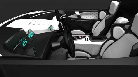 SSC Tuatara: interior preview - Car Body Design